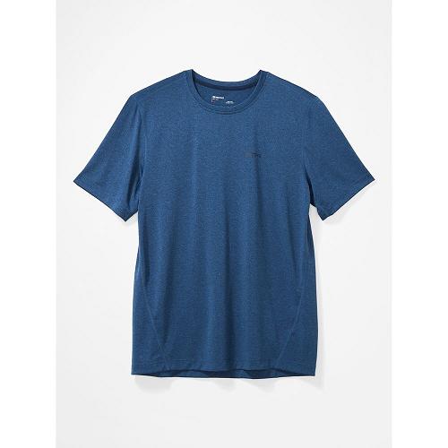 Marmot Clothes Navy NZ - Conveyor T-Shirts Mens NZ3610897